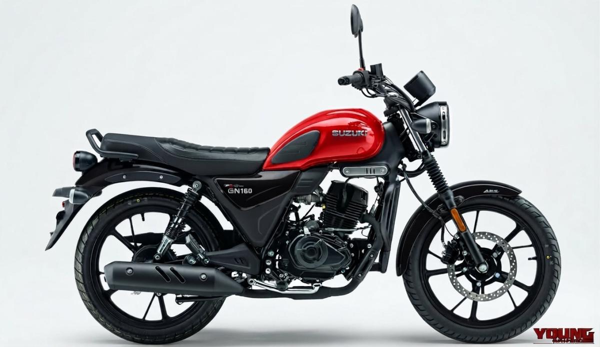 Nueva Suzuki GN 160: la moto del pueblo