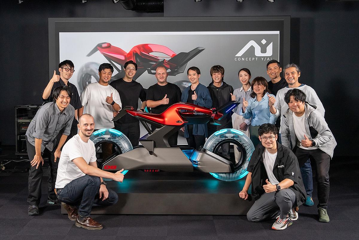 Yamaha y Netflix muestran la moto del año 2124