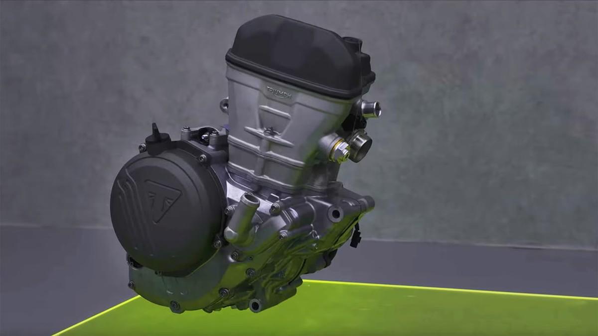 Motor Triumph de motocross: primeras imágenes