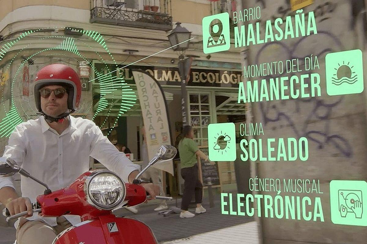 Vespa Sounds of the City: tu banda sonora personal