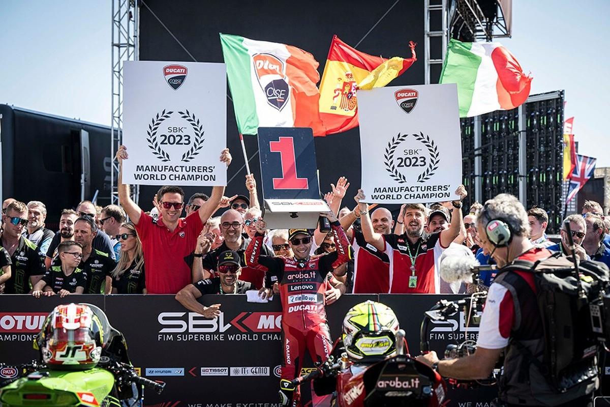 Mundial de SBK Portimao 2023: Bautista a 2 puntos del título