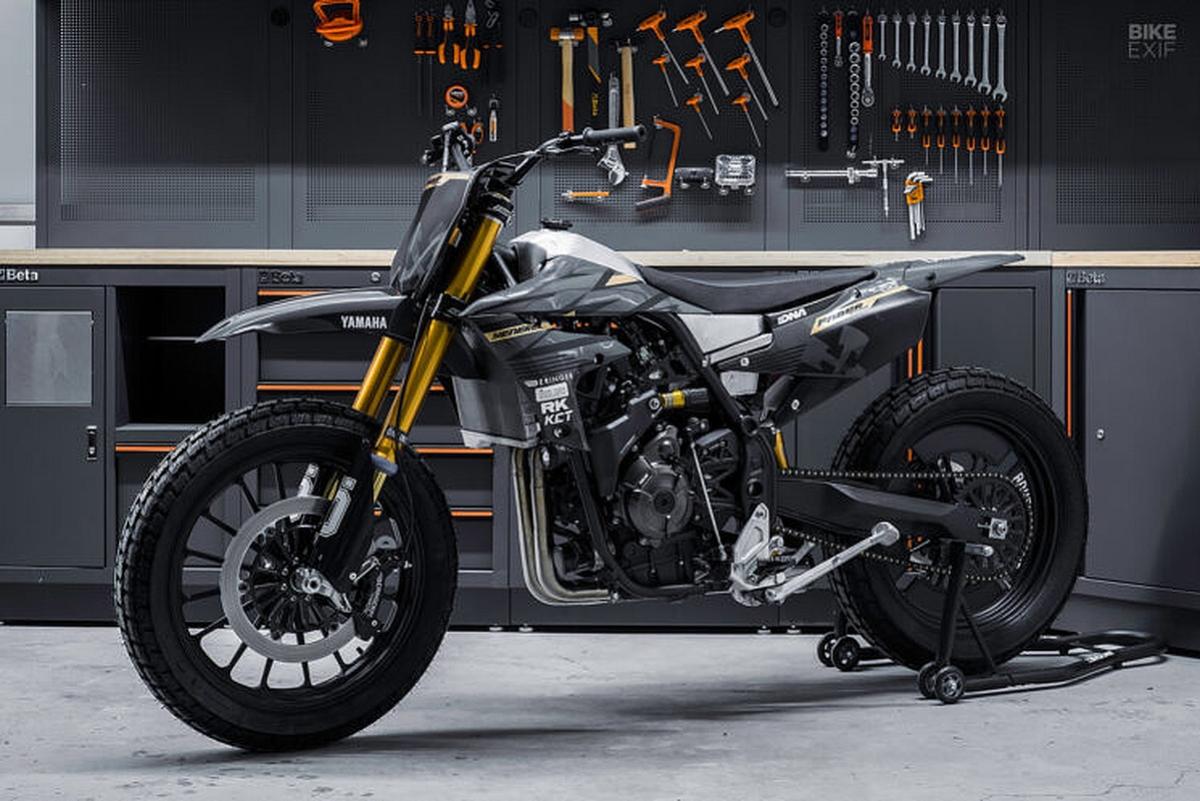 Moto de ensueño: Yamaha Ténéré 700 flat tracker