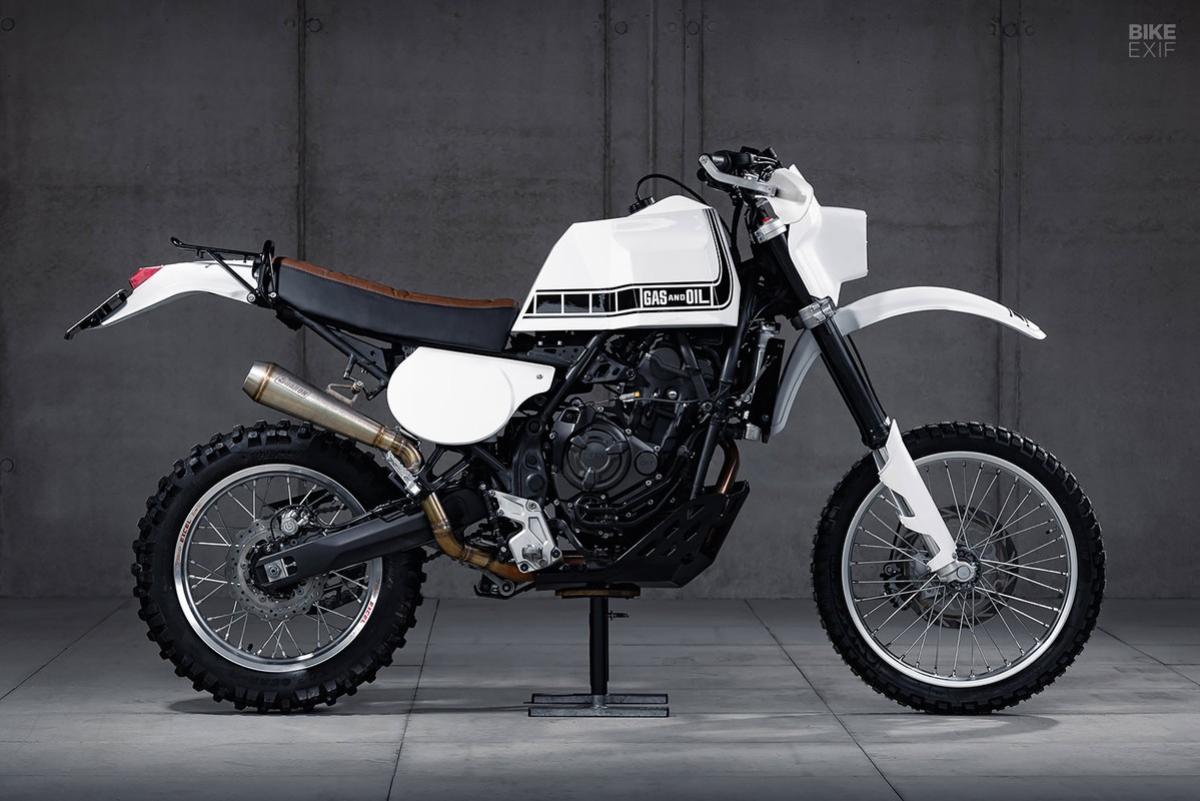 Moto de ensueño: Yamaha Ténéré 700 Cyril Neveu XT500 réplica