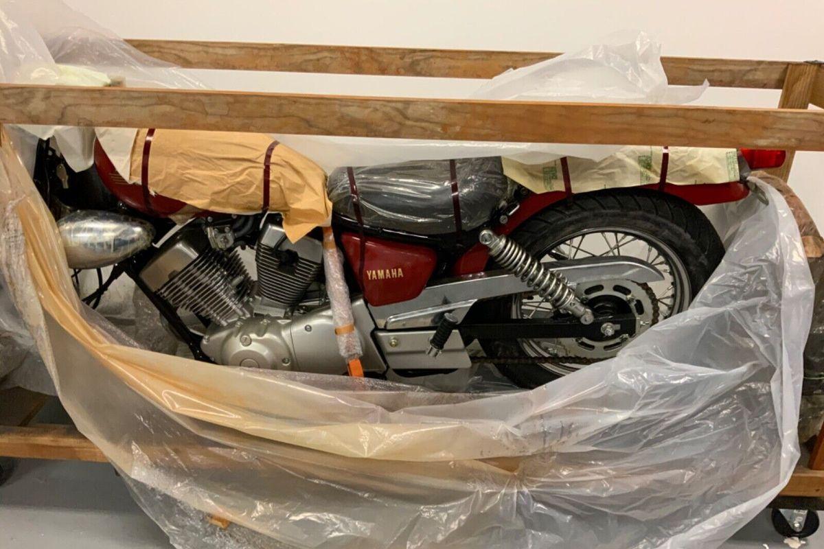 Moto de ensueño: Yamaha Virago 250 de 1988 en la caja
