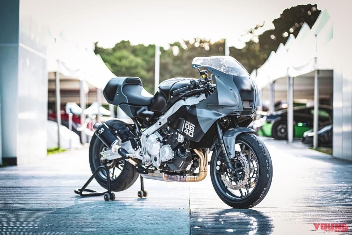 ¿Y si la Yamaha R9 es retro? Así es la preciosa XSR900 DB40