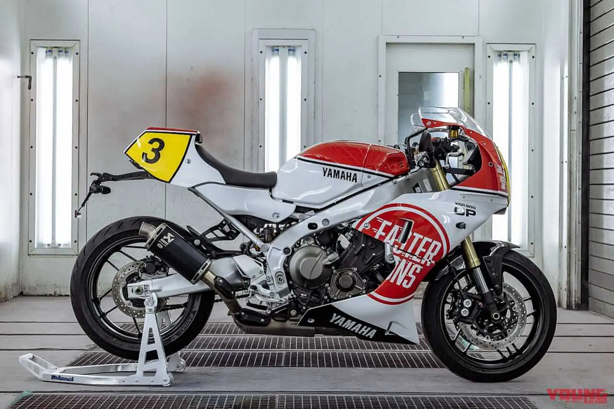 Yamaha XSR900 GP Mamola, ¡como la YZR500 oficial de Randy!