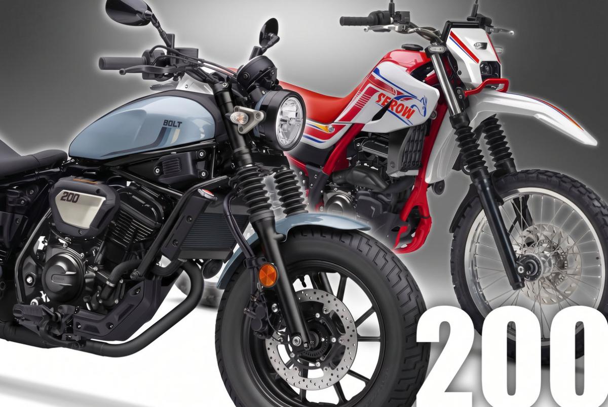 ¿Llegan las Yamaha XT200 y Bolt 200? Trail y custom de iniciación