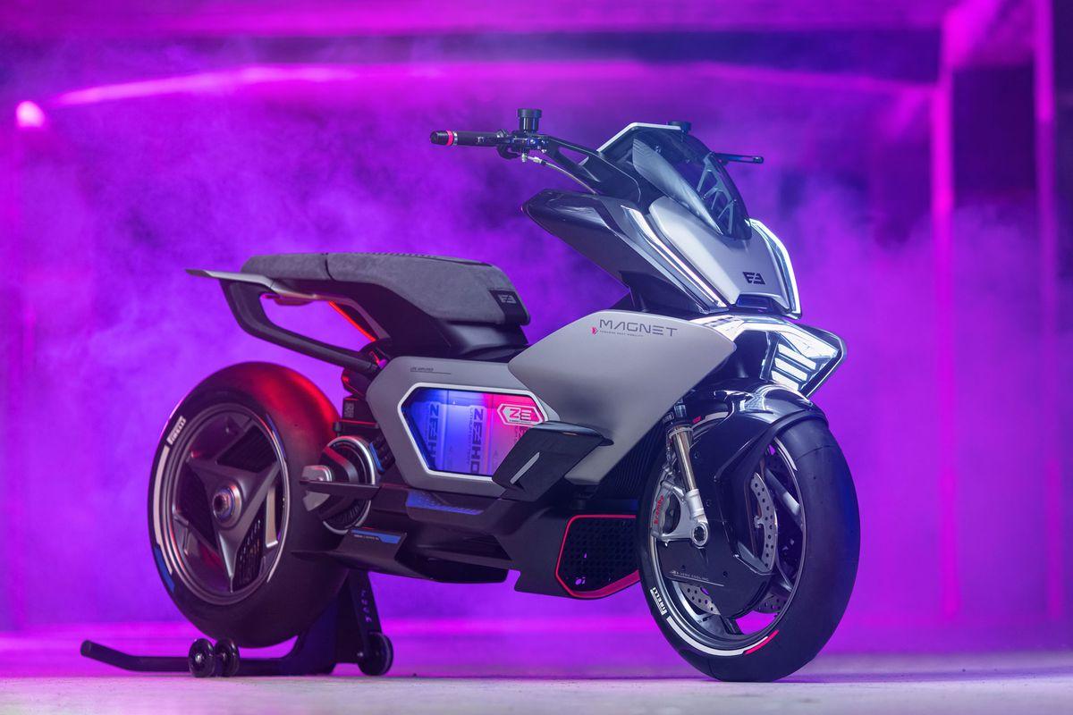 Scooter CFMoto eléctrico: rival del BMW CE-04