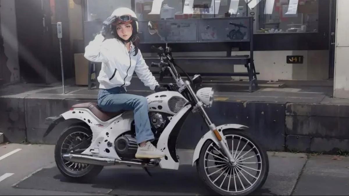 Custom tipo Arlen Ness sin carnet y barata: Zongshen Yomi 125
