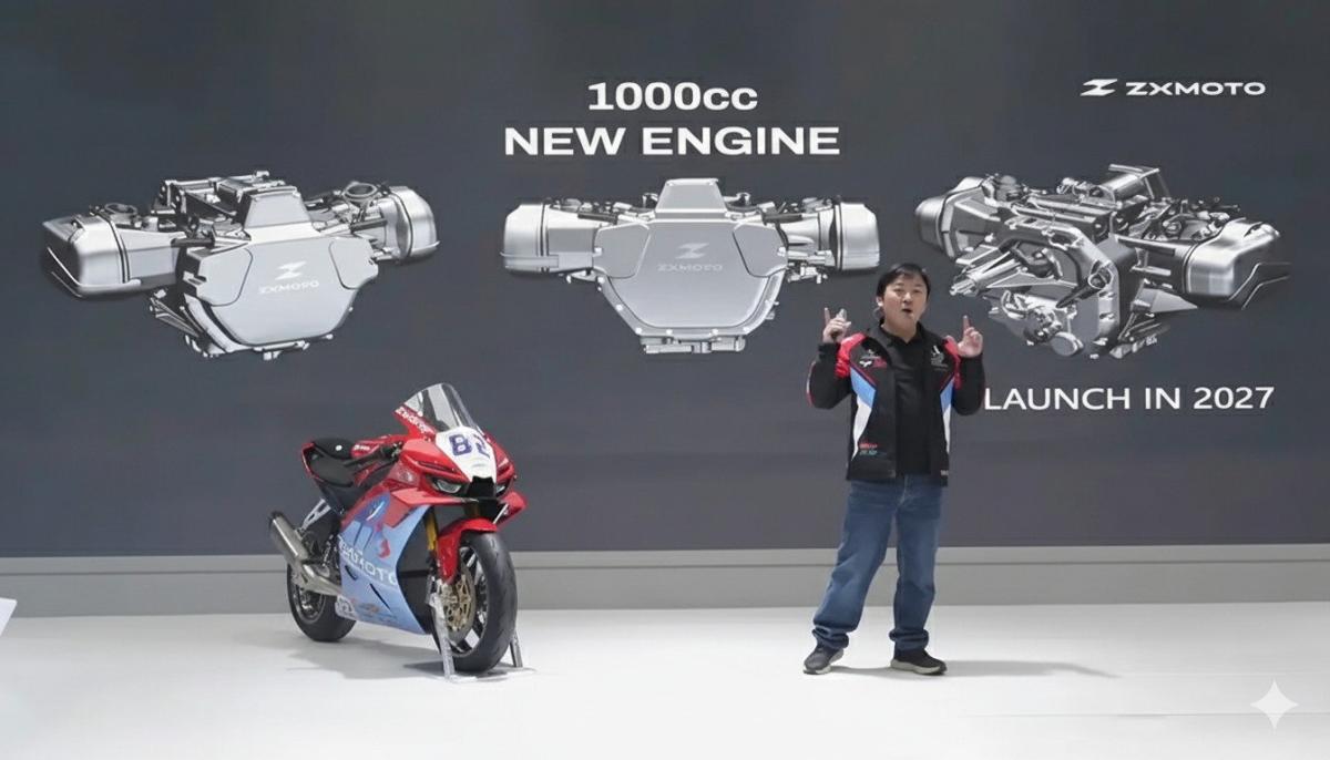 Motor bóxer automático de ZXMoto... ¡ataque a BMW!