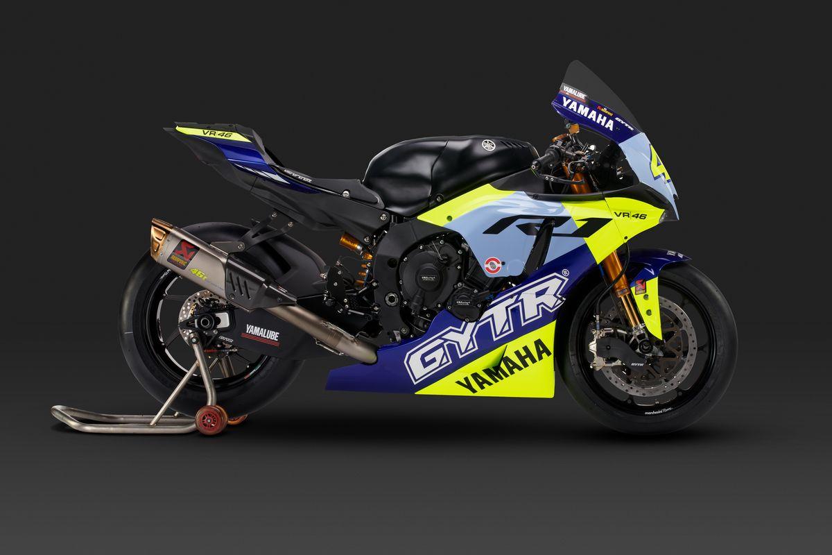 Homenaje a Valentino Rossi: Yamaha le regala una R1 GYTR  