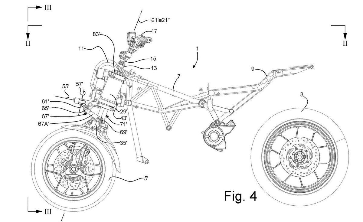Aprilia prepara una moto MP3 anti-Yamaha Niken