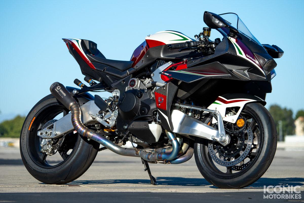 Moto mítica de ensueño: una Bimota Tesi H2 de 48.000 euros