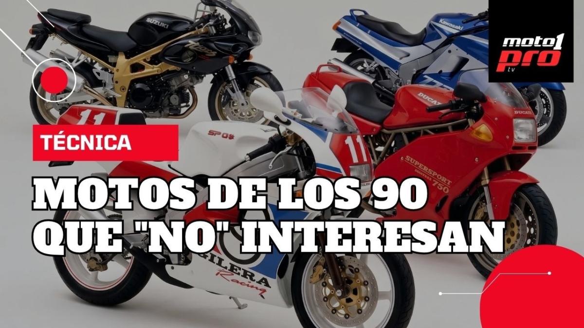 Técnica: las motos de los años noventa... ¡que no interesa comprar!