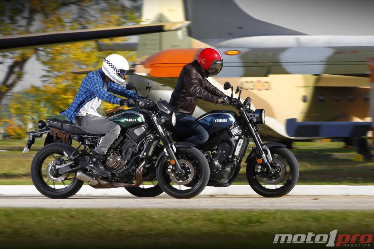 Comparativa Yamaha XSR 700 XSR 900