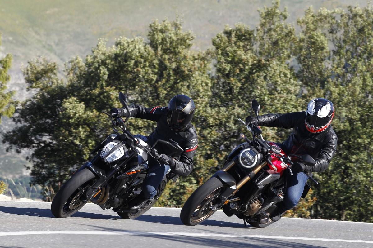 comparativa honda ktm
