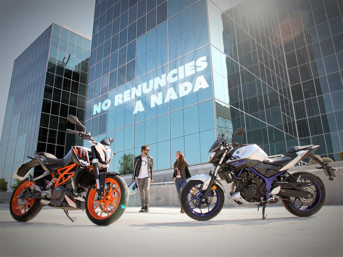Comparativa KTM 390 Duke vs Yamaha MT-03