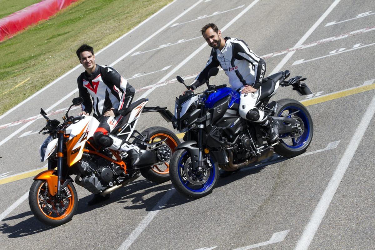 Comparativa: KTM 1290 Super Duke R SE vs Yamaha MT-10