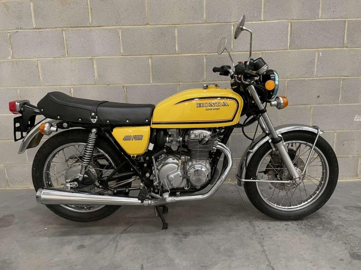 Moto de ensueño: una Honda CB400F de 1978 a precio récord