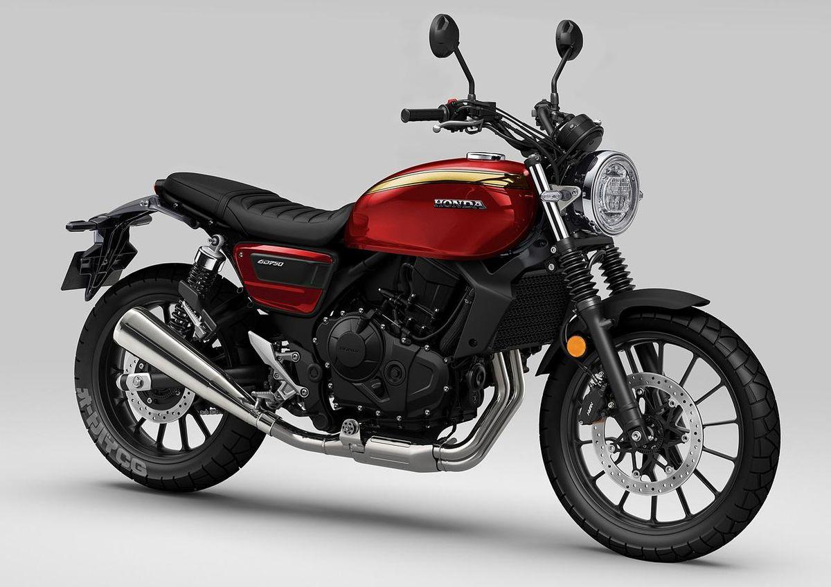 ¿Trabaja Honda en una GB750 retro con motor Hornet?