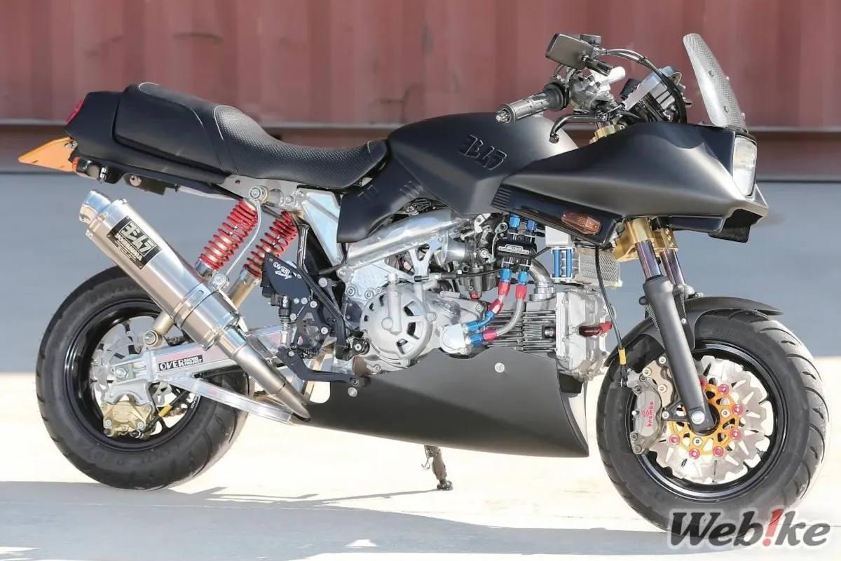 ¿Una mini-Katana con motor Honda? Monkey con Preparación Norimaki