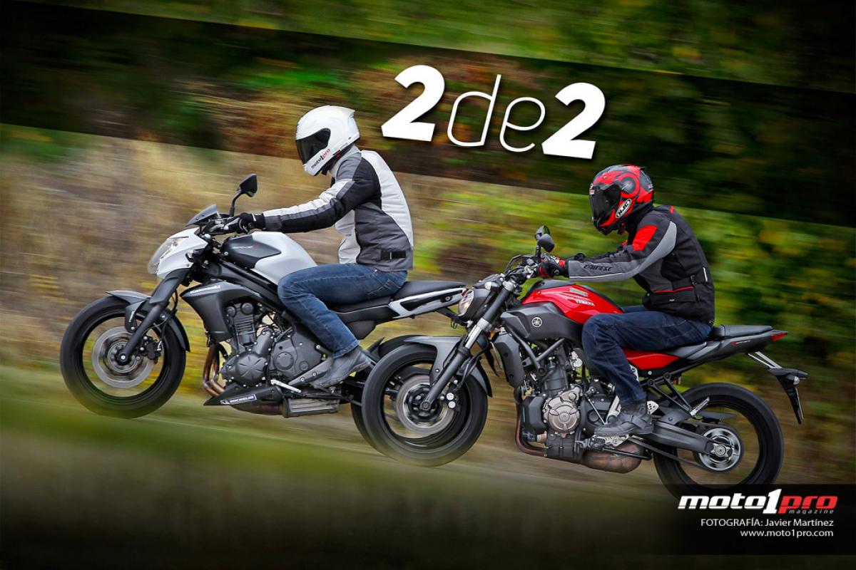 Comparativa: Kawasaki ER-6n vs Yamaha MT-07 