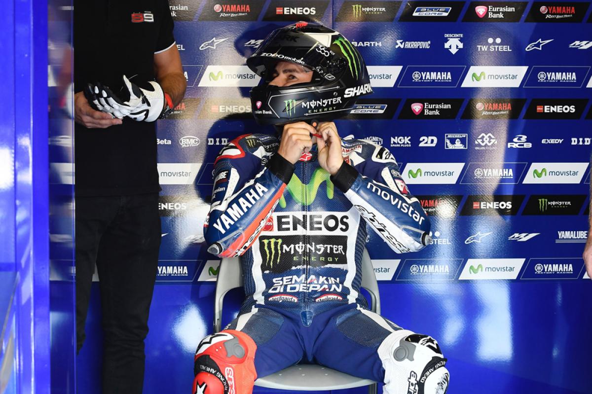 Jorge Lorenzo vuelve a Yamaha como piloto probador