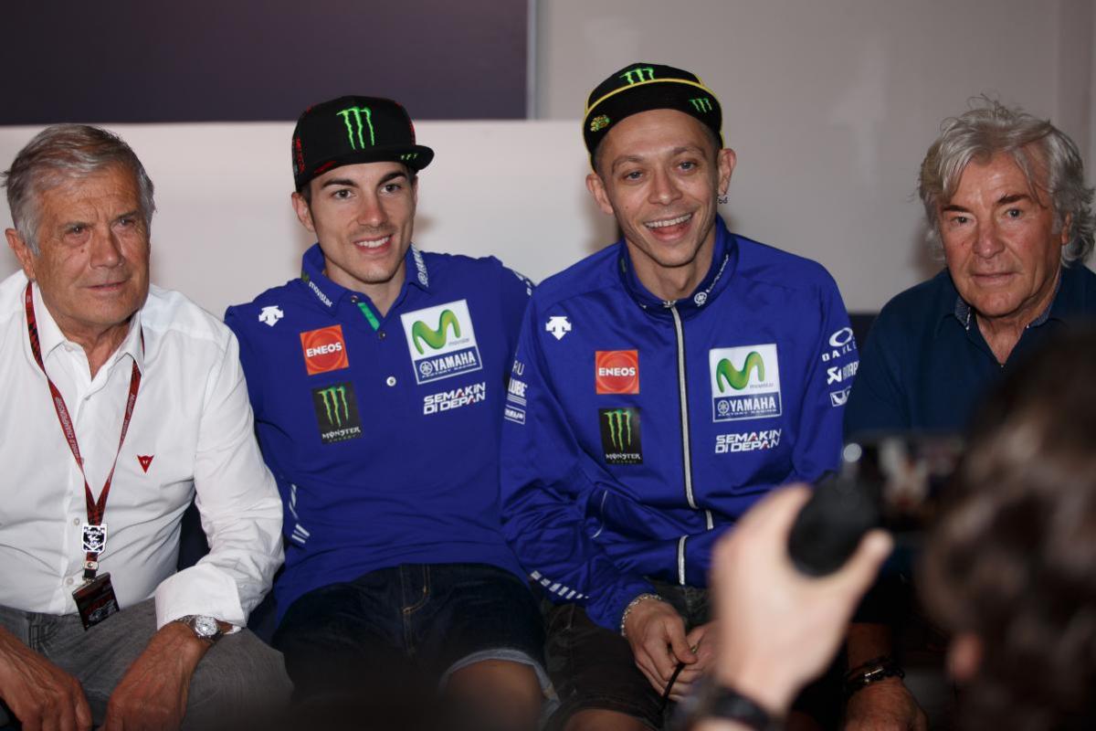 Agostini, Viñales, Rossi, Nieto en Jerez