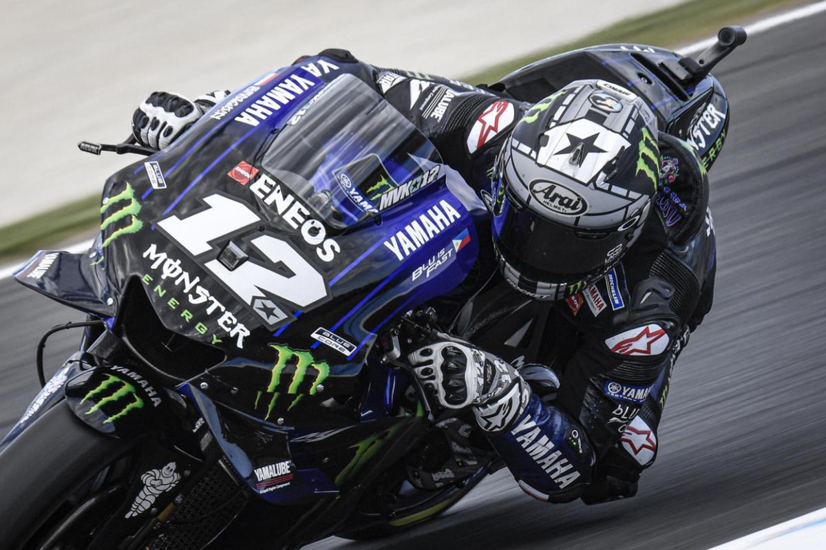 Maverick Viñales dominó la sesión del viernes el GP de Australia 2019