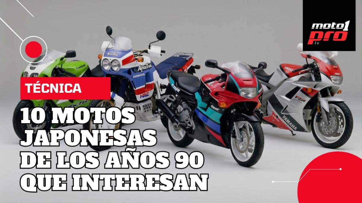 Técnica: 10 motos japonesas de los 90 que son buenas compras