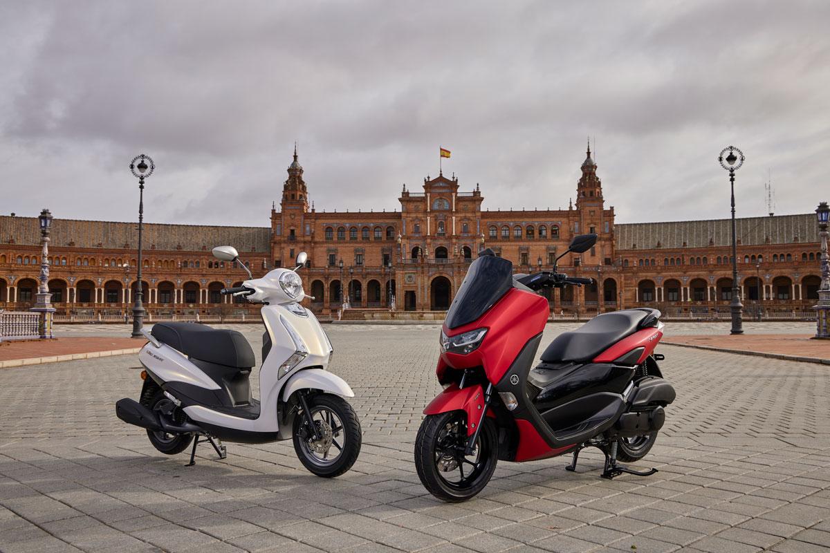 Prueba Yamaha D´light 125 y Yamaha N-Max 125