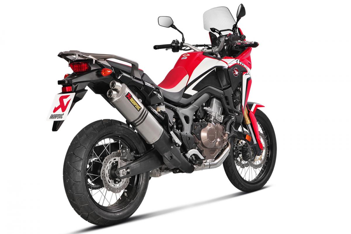 Sileniador Akrapovic para Africa Twin