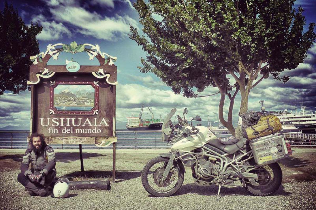Viajes en moto: Polo Arnáiz