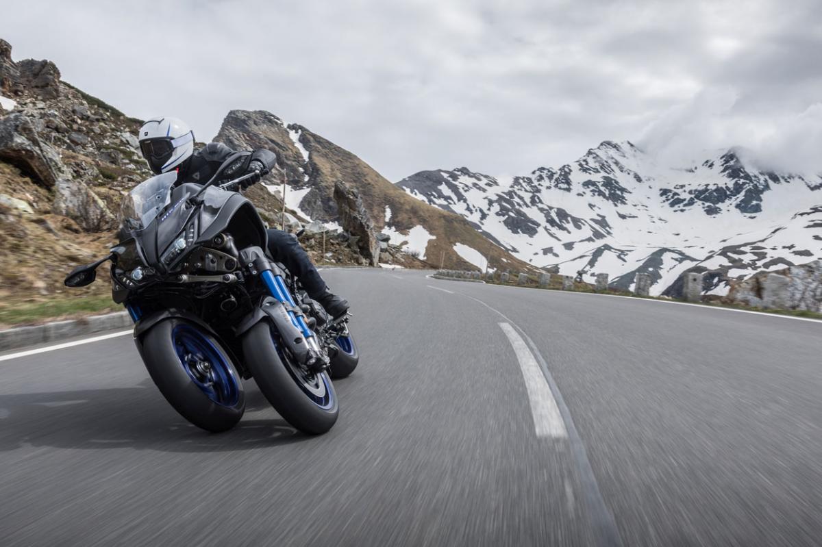 Yamaha Niken Demo Tour