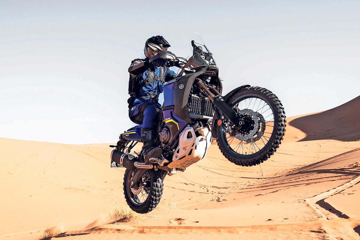 Yamaha Ténéré 700 World Raid: 23 litros y mejor suspensión
