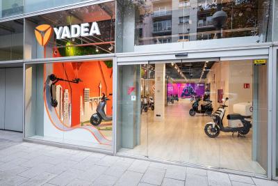 Yadea inaugura en Madrid su primera tienda de Europa