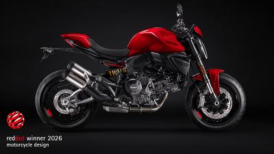 La Ducati Monster 2026 gana el Red Dot por su diseño