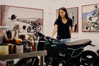 Ducati convierte sus 100 años de historia en arte Ducati convierte sus 100 años de historia en arte
