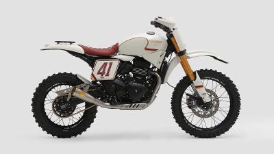 Tamarit crea Miura, una Triumph Scrambler 400 XC llevada al extremo