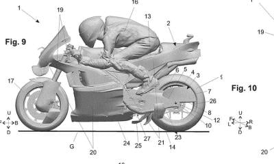 Aprilia patenta los sistemas aerodinámicos que usa en MotoGP