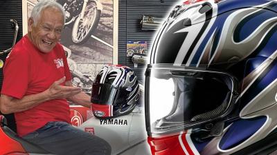 Arai RX-7X SP Tadao: el icónico casco de los ojos