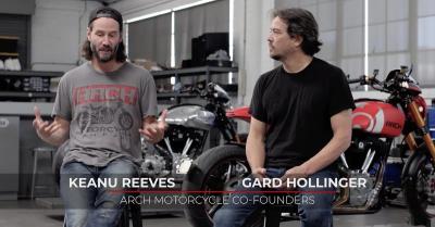 Keanu Reeves no descarta las motos eléctricas