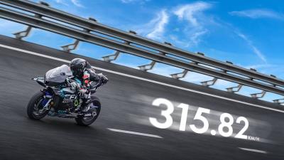 CFMoto V4 SR-RR: ¡récord de 316 km/h y alas activas!