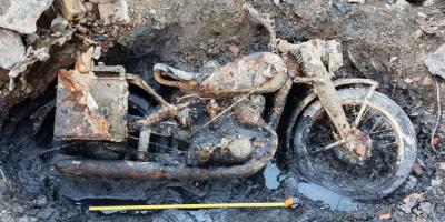DKW ZN 350-1 del ejército nazi: ¡80 años sumergida en el Danubio!
