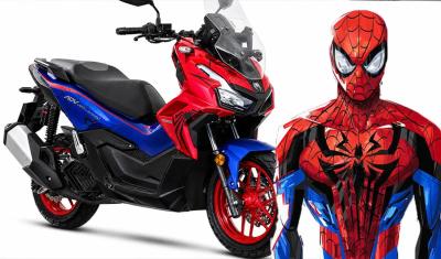 En Asia tienen un Honda ADV sin carnet ¡ahora con serie limitada Spiderman!