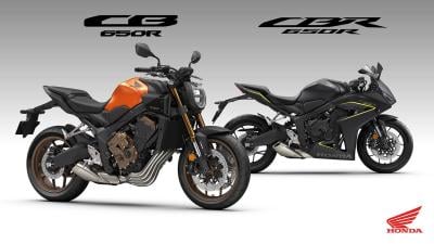 Honda CB650R y CBR650R 2026: así son