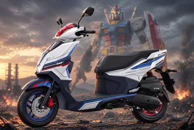 Honda NS125FX Free Gundam: un scooter de cómic por 1300 euros