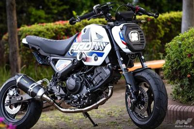 Honda Grom SCR Works con llantas de carbono, motor CBR250 y ¡30 CV!