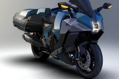 La primera moto de hidrógeno: Kawasaki H2 SX a la venta en 2030