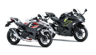 Kawasaki Ninja 250 y Ninja 400 2027: nuevas decoraciones